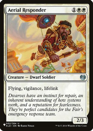 Aerial Responder (KLD) (LIST-002/264) - The List Reprints | Grognard Games