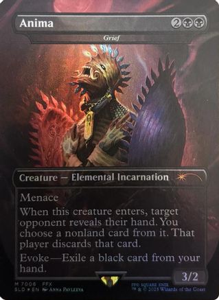 Anima - Grief (Rainbow Foil) (SLD-7006) - Secret Lair Drop Series Foil | Grognard Games