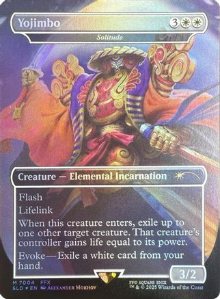 Yojimbo - Solitude (Rainbow Foil) (SLD-7004) - Secret Lair Drop Series Foil | Grognard Games