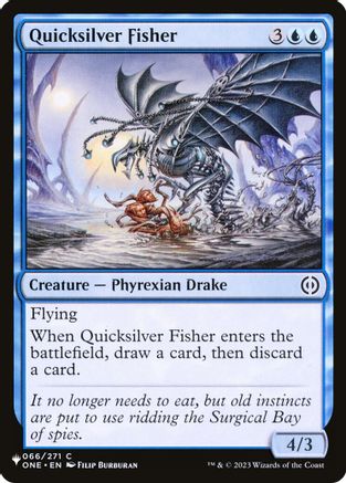 Quicksilver Fisher (LIST-066/271) - The List Reprints | Grognard Games