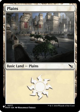Plains (MKM) (LIST-277) - The List Reprints | Grognard Games