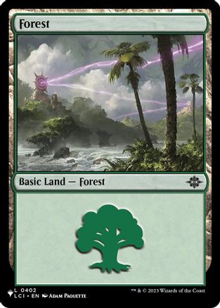 Forest (LCI) (LIST-402) - The List Reprints | Grognard Games