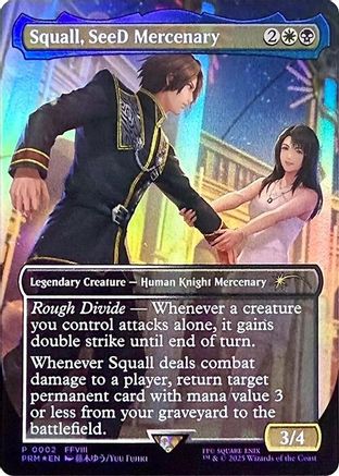 Squall, SeeD Mercenary (SSP-002) - Standard Showdown Promos Foil | Grognard Games
