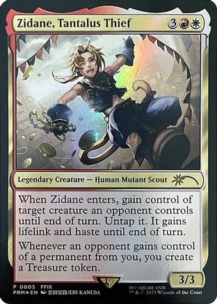 Zidane, Tantalus Thief (WPN-005) - WPN & Gateway Promos Foil | Grognard Games