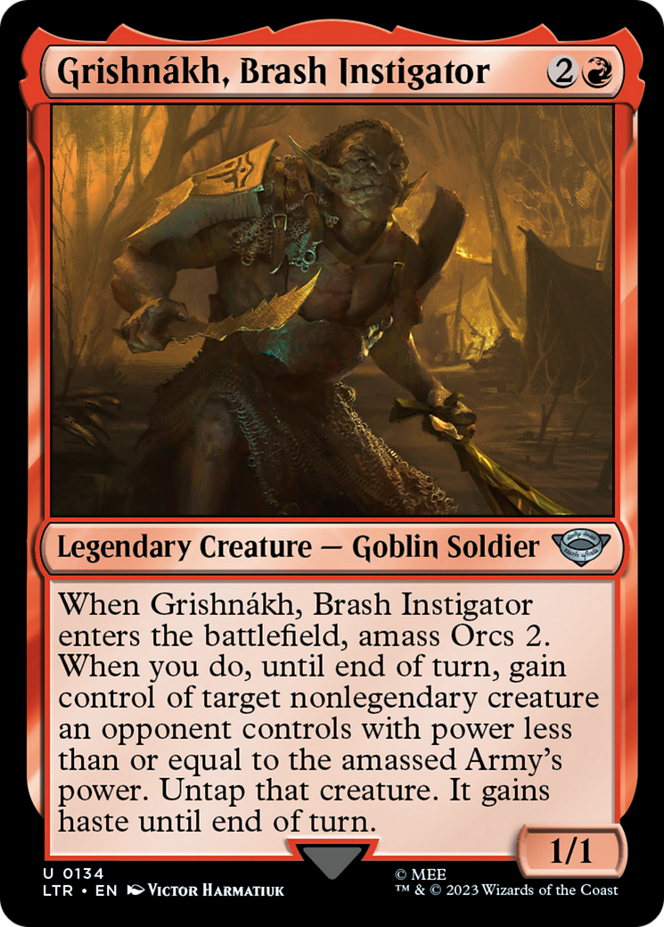 Grishnakh, Brash Instigator [The Lord of the Rings: Tales of Middle-Earth] | Grognard Games