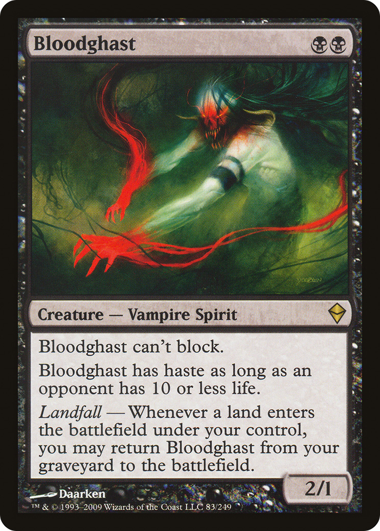 Bloodghast [Zendikar] | Grognard Games