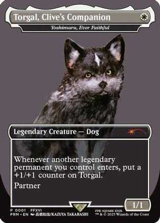 Torgal, Clive's Companion - Yoshimaru, Ever Faithful (MagicCon: Las Vegas 2025) (UMP-001) - Unique and Miscellaneous Promos | Grognard Games