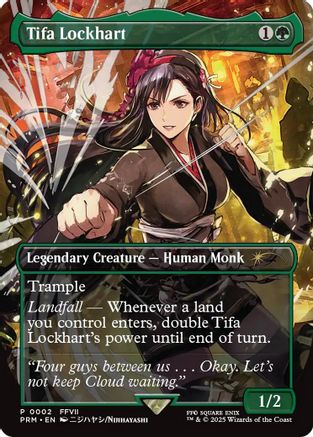 Tifa Lockhart (Borderless) (MFP-002) - MagicFest Cards | Grognard Games
