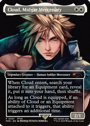 Cloud, Midgar Mercenary (PTP-001) - Pro Tour Promos Foil | Grognard Games
