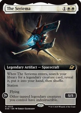 The Seriema (Extended Art) (EOE-323) - Edge of Eternities Foil | Grognard Games