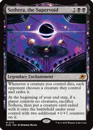 Sothera, the Supervoid (EOE-115) - Edge of Eternities Foil | Grognard Games