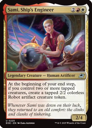 Sami, Ship's Engineer (EOE-225) - Edge of Eternities Foil | Grognard Games