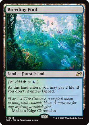 Breeding Pool (EOE-251) - Edge of Eternities Foil | Grognard Games