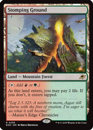 Stomping Ground (EOE-258) - Edge of Eternities Foil | Grognard Games