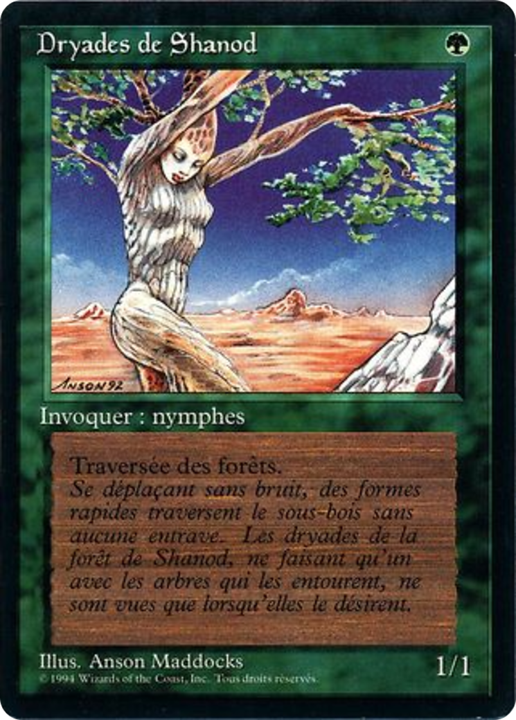 Shanodin Dryads [Foreign Black Border] | Grognard Games