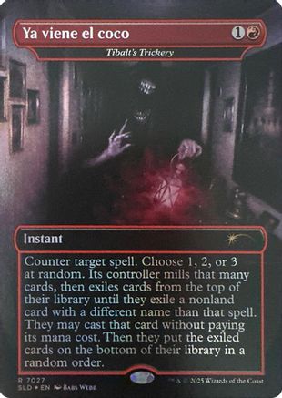 Ya viene el coco - Tibalt's Trickery (Rainbow Foil) (SLD-7027) - Secret Lair Drop Series Foil | Grognard Games