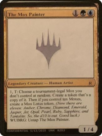 The Mox Painter (-) - Un-Known Event Playtest Cards | Grognard Games