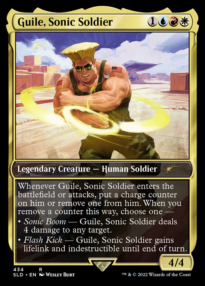 Guile, Sonic Soldier [Secret Lair Drop Series] | Grognard Games