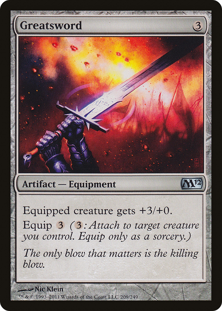 Greatsword [Magic 2012] | Grognard Games