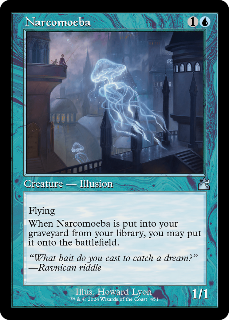 Narcomoeba (Retro Frame) [Ravnica Remastered] | Grognard Games