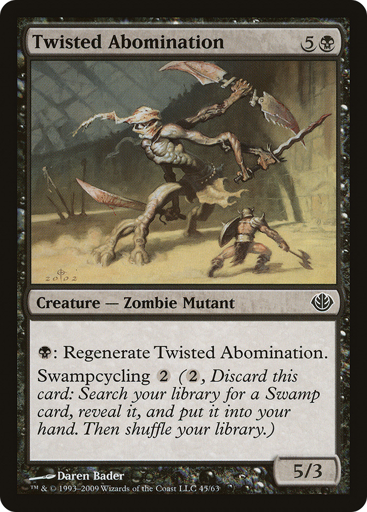 Twisted Abomination [Duel Decks: Garruk vs. Liliana] | Grognard Games