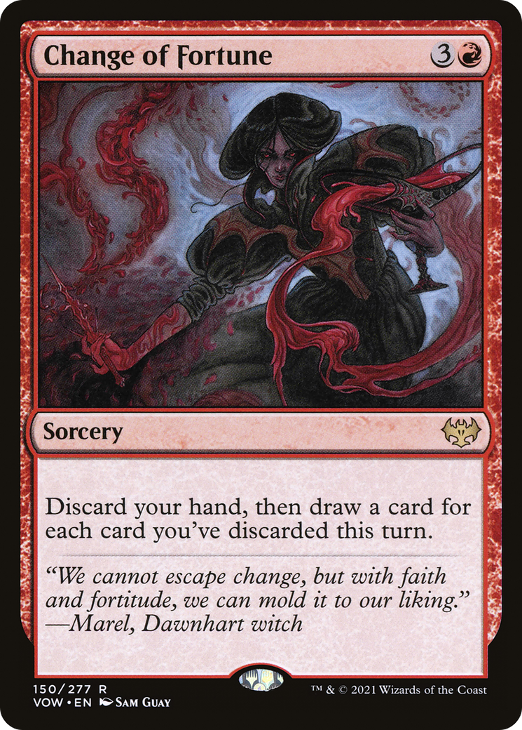 Change of Fortune [Innistrad: Crimson Vow] | Grognard Games