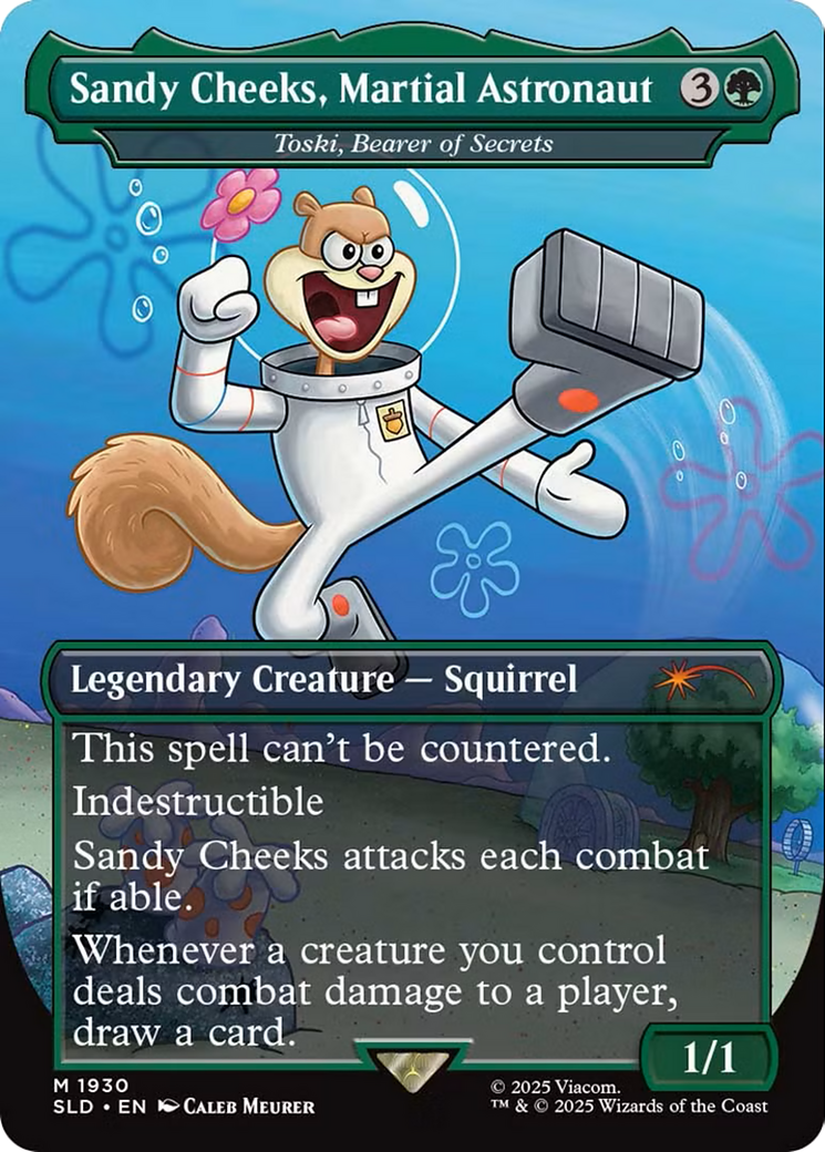 Sandy Cheeks, Martial Astronaut - Toski, Bearer of Secrets [Secret Lair Drop Series] | Grognard Games