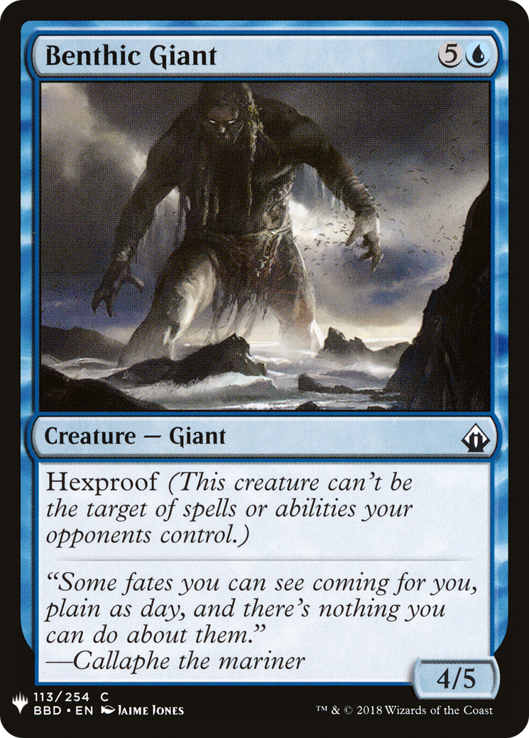 Benthic Giant [Mystery Booster] | Grognard Games
