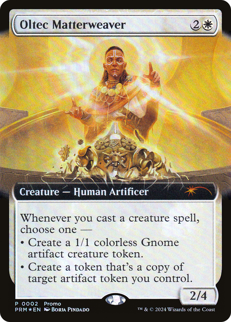 Oltec Matterweaver (Extended Art) [Wizards Play Network 2024] | Grognard Games