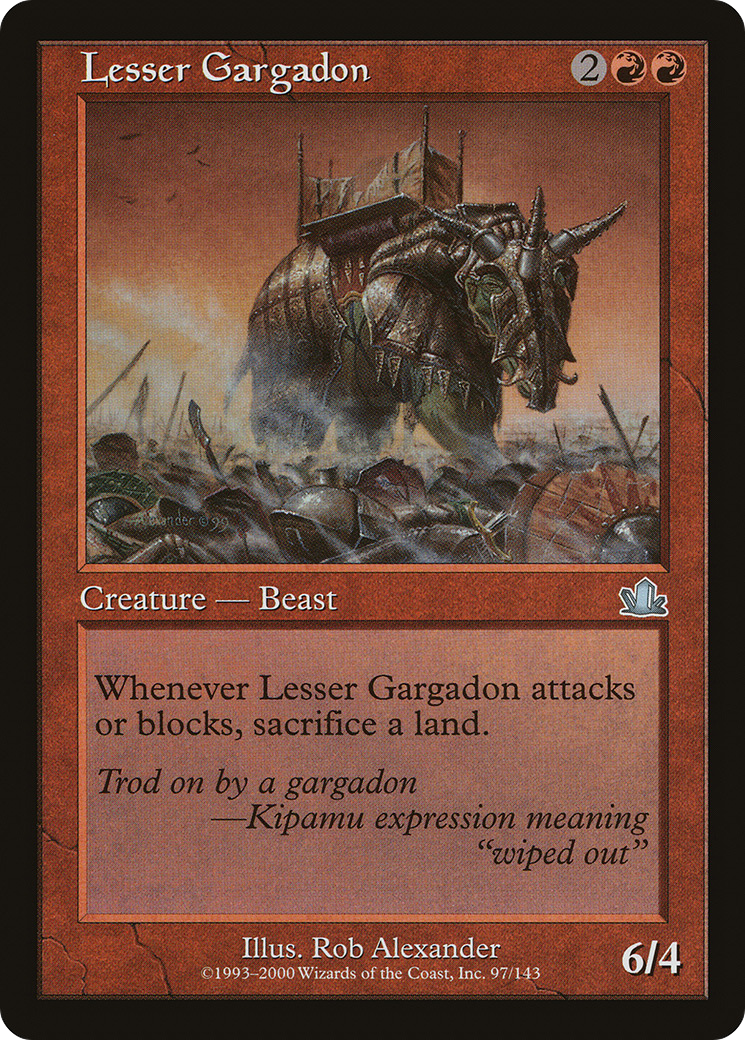 Lesser Gargadon [Prophecy] | Grognard Games