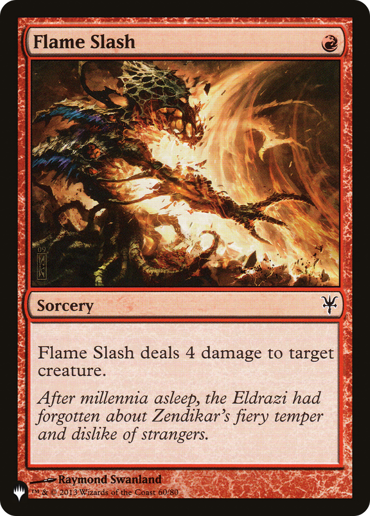 Flame Slash [The List Reprints] | Grognard Games