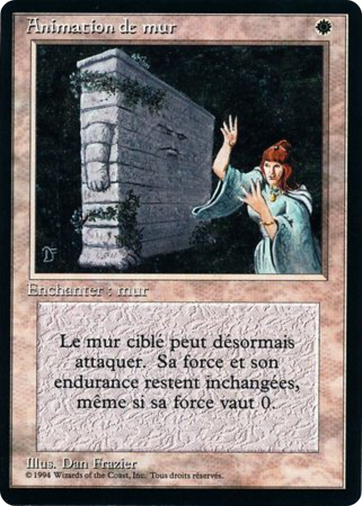 Animate Wall [Foreign Black Border] | Grognard Games