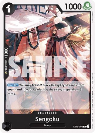 Sengoku (Tournament Pack 2025 Vol. 3) (ST19-002) - One Piece Promotion Cards | Grognard Games