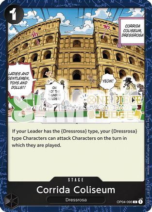 Corrida Coliseum (Judge Pack Vol. 6) (OP04-096) - One Piece Promotion Cards Foil | Grognard Games
