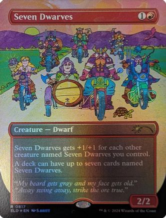 Seven Dwarves (0817) (SLD-817) - Secret Lair Drop Series Foil | Grognard Games