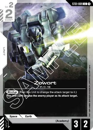 Zowort - Starter Deck 01 Heroic Beginnings (ST01-009)