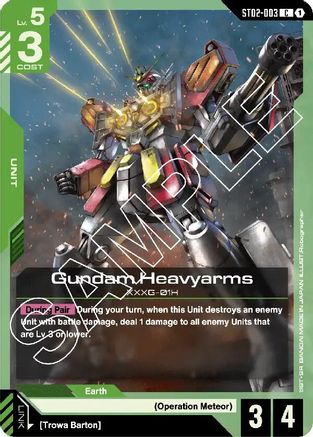 Gundam Heavyarms - Starter Deck 02 Wings of Advance (ST02-003)