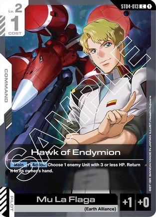 Hawk of Endymion - Starter Deck 04 SEED Strike (ST04-013)