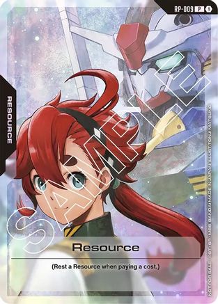 Resource (RP-009) (Mobile Suit Gundam: the Witch from Mercury) - Promotional Resource Tokens (RP-009) Holofoil | Grognard Games