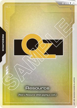 Resource (RP-016) (OZ) - Promotional Resource Tokens (RP-016) Holofoil | Grognard Games