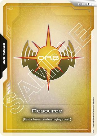 Resource (RP-019) (United Emirates of Orb) - Promotional Resource Tokens (RP-019) Holofoil
