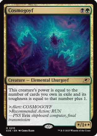 Cosmogoyf (EOE-215) - Edge of Eternities Foil | Grognard Games