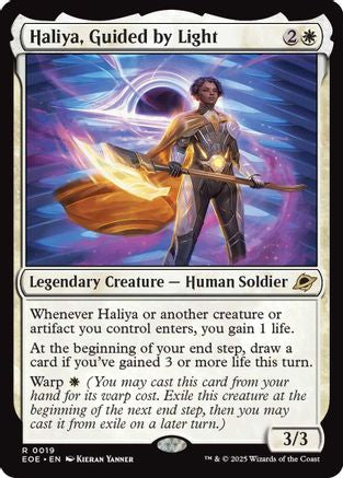 Haliya, Guided by Light (EOE-019) - Edge of Eternities Foil | Grognard Games