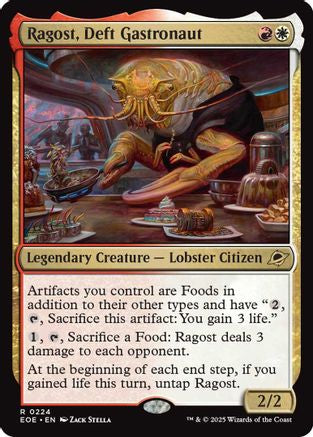 Ragost, Deft Gastronaut (EOE-224) - Edge of Eternities Foil | Grognard Games