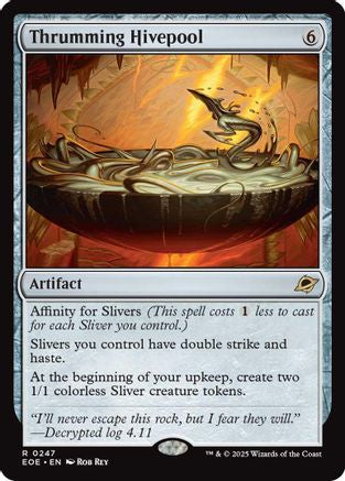 Thrumming Hivepool (EOE-247) - Edge of Eternities Foil | Grognard Games