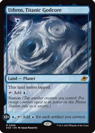 Uthros, Titanic Godcore (EOE-260) - Edge of Eternities Foil | Grognard Games