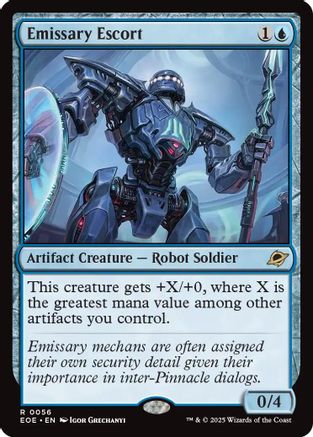 Emissary Escort (EOE-056) - Edge of Eternities Foil | Grognard Games
