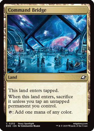 Command Bridge (EOE-252) - Edge of Eternities | Grognard Games