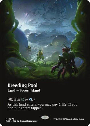 Breeding Pool (Borderless) (EOE-278) - Edge of Eternities | Grognard Games