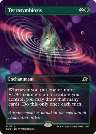 Terrasymbiosis (Borderless) (EOE-312) - Edge of Eternities Foil | Grognard Games